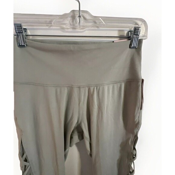 2 NWT Victoria's Secret Light Blue And Light Green High Rise Leggings Sz‎ 10 Y2K - Picture 12 of 13